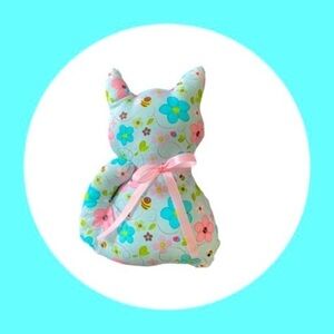 PLUSH KITTEN 🐈‍⬛ HANDMADE-10 INCHES